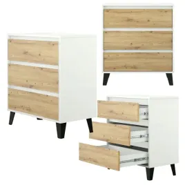 komoda-z-szufladami-bez-uchwytow-nowoczesna-mala-biala-dab-artisan-borg-3s