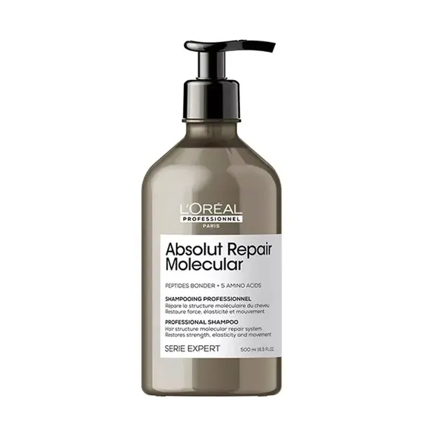 Loreal Absolut Repair Molecular szampon odbudowujący 500ml zniszczone włosy