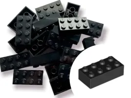 lego-3001-brick-cegielka-2x4-czarny-10-szt