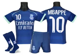 mbappe-stroj-sportowy-pilkarski-koszulka-spodenki-getry-granat-roz-158