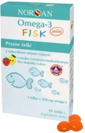 norsan-omega-3-fisk-zelki-dla-dzieci-odpornosc-truskawka-cytryna-45-zelek