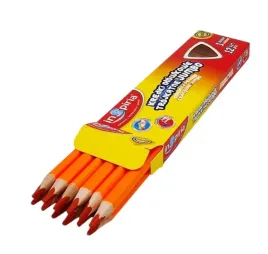 inspiria-kredka-trojkatna-olowkowa-jumbo-opak-12-sztuk-kolor-pomranczowy