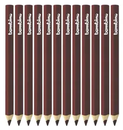 kredki-trojkatne-bambino-w-oprawie-drewnianej-kolor-brazowy-12-sztuk-grube