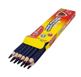 inspiria-kredka-trojkatna-olowkowa-jumbo-opakowanie-12-sztuk-kolor-granat