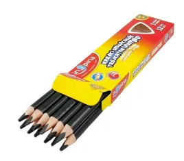 inspiria-kredka-trojkatna-olowkowa-jumbo-opakowanie-12-sztuk-kolor-czarny