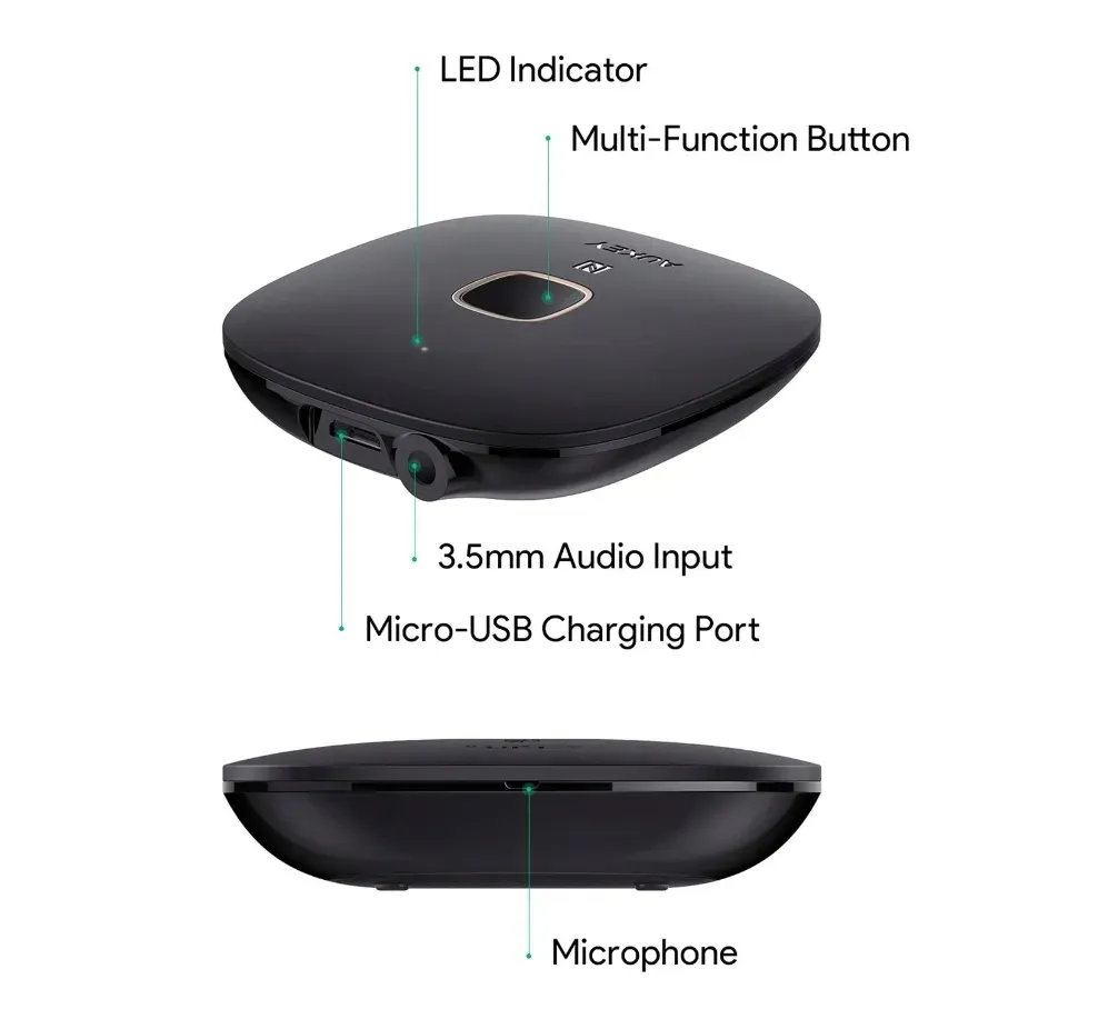 adapter-bluetooth-aukey-br-c16-stan-nowy