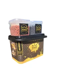 pellet-8mm-na-ryby-2x-500g-truskawka-i-halibut-wiadro-king-ripper