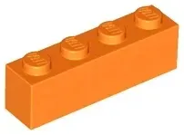 lego-3010-brick-cegielka-1x4-pomaranczowy-orange-10-szt