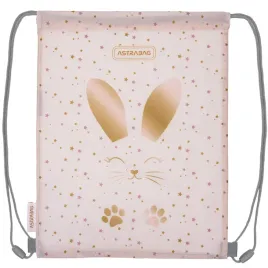 worek-szkolny-dzieciecy-na-obuwie-buty-kapcie-stoj-wf-astrabag-fluffy-bunny
