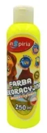 inspiria-farba-dekoracyjna-butelka-250ml-fluo-zolta-szkolna-ozdobna-wydajna