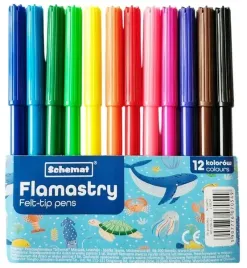 flamastry-mazaki-pisaki-szkolne-schemat-12-intensywnych-kolorow-do-malowani