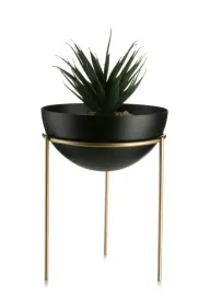 zloto-czarny-stojak-na-kwiaty-z-czarna-oslonka-kwietnik-metalowy-20-cm-loft