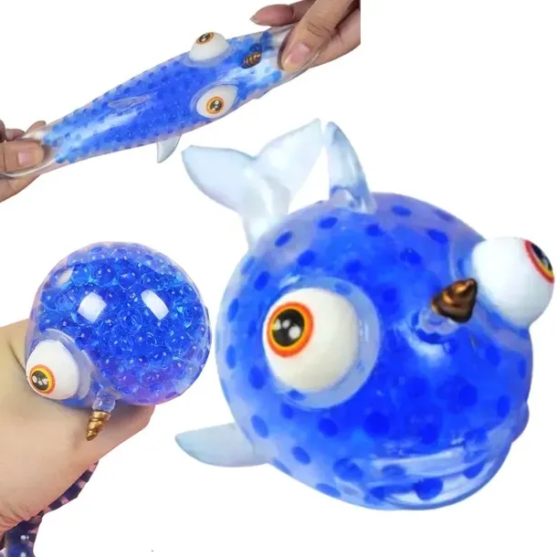 ZABAWKA GNIOTEK RYBA RYBKA SQUISHY ANTYSTRESOWA GRA POP IT ZABAWKI NA STRES