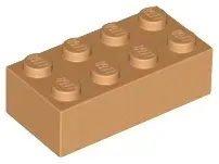 lego-3001-brick-cegielka-2x4-nugat-sredni-5-szt