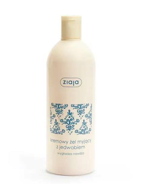 ZIAJA Kremowy żel myjący z jedwabiem 500 ml