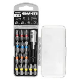 zestaw-bitow-slph-pz-tx-x25mm-uchwyt-magnetyczny-65mm-15szt-graphite-56t554
