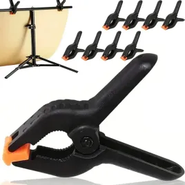 klips-studyjny-zabka-do-tla-tel-zacisk-klips-plastikowy-uchwyt-9cm-8szt