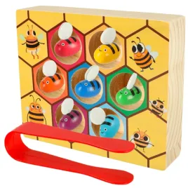 drewniana-ukladanka-sorter-montessori-plaster-miodu-pszczolki-nauka-kolorow