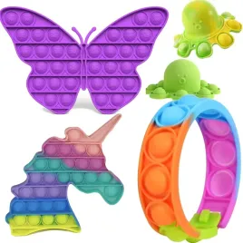 pop-it-zestaw-zabawek-antystresowych-dla-dziewczynki-na-stres-adhd-4szt