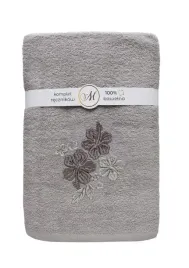 komplet-recznikow-frotte-maribella-3-szt-upominkowy-hibiskus-jasny-szary