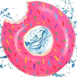 duze-kolo-dmuchane-donut-materac-do-wody-plywania