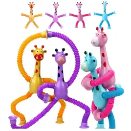 pop-tube-zyrafa-4szt-rurka-do-rozciagania-z-przyssawkami-zabawka-tuba-rurki