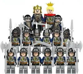 rycerze-krol-krolowa-figurki-armia-16-sztuk