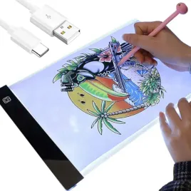 Zdjęcie produktu TABLET GRAFICZNY DESKA KREŚLARSKA DO RYSOWANIA TABLICA LED NA PREZENT