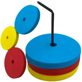 placki-treningowe-gumowe-plaskie-2mm-30-szt-z-uchwytem-3-kolory