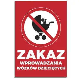 tabliczka-informacyjna-22x15-nadruk-zakaz-wprowadzania-wozkow-dzieciecych