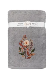 komplet-recznikow-frotte-maribella-3-szt-upominkowy-kwiatki-jasny-szary