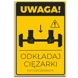 tabliczka-informacyjna-22x15-nadruk-uwaga-odloz-ciezarki-po-cwiczeniach