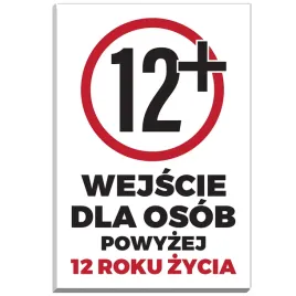 tabliczka-informacyjna-22x15-nadruk-wejscie-dla-osob-powyzej-12-roku-zycia