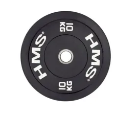 bbr10-black-talerz-olimpijski-bumper-10-kg-hms