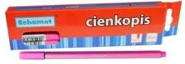 cienkopis-pisak-mazak-0-4-mm-schemat-szkolny-biurowy-mocny-wydajny-rozowy