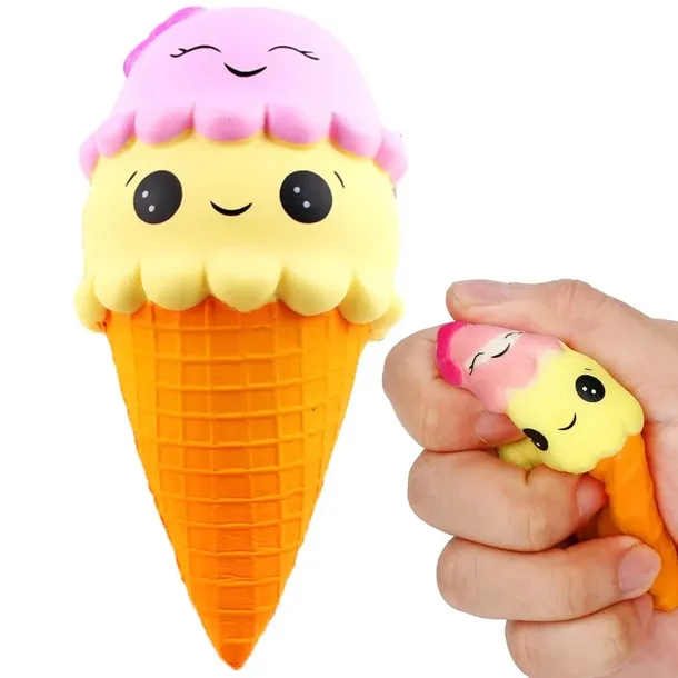 LÓD SQUISHY JUMBO GNIOTEK ANTYSTRESOWY ROŻEK PL SŁODKI ZABAWKA GRA dziecka