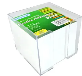 schemat-notes-w-pojemniku-kostka-nieklejona-biala-84x84x70mm-biurowa-papier