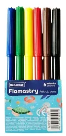 flamastry-6-kolorow-latwospieralne-zmywalne-bezpieczne-z-wentylowana-skuwka