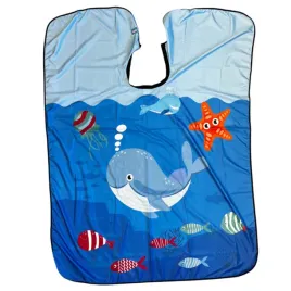 poniks-peleryna-fryzjerska-dziecieca-jp078-podwodna-przygoda