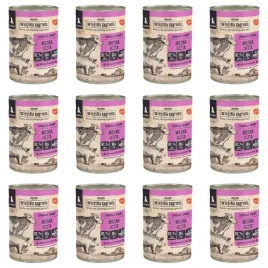 mokra-karma-dla-szczeniat-wiejska-zagroda-miesna-uczta-12x400g