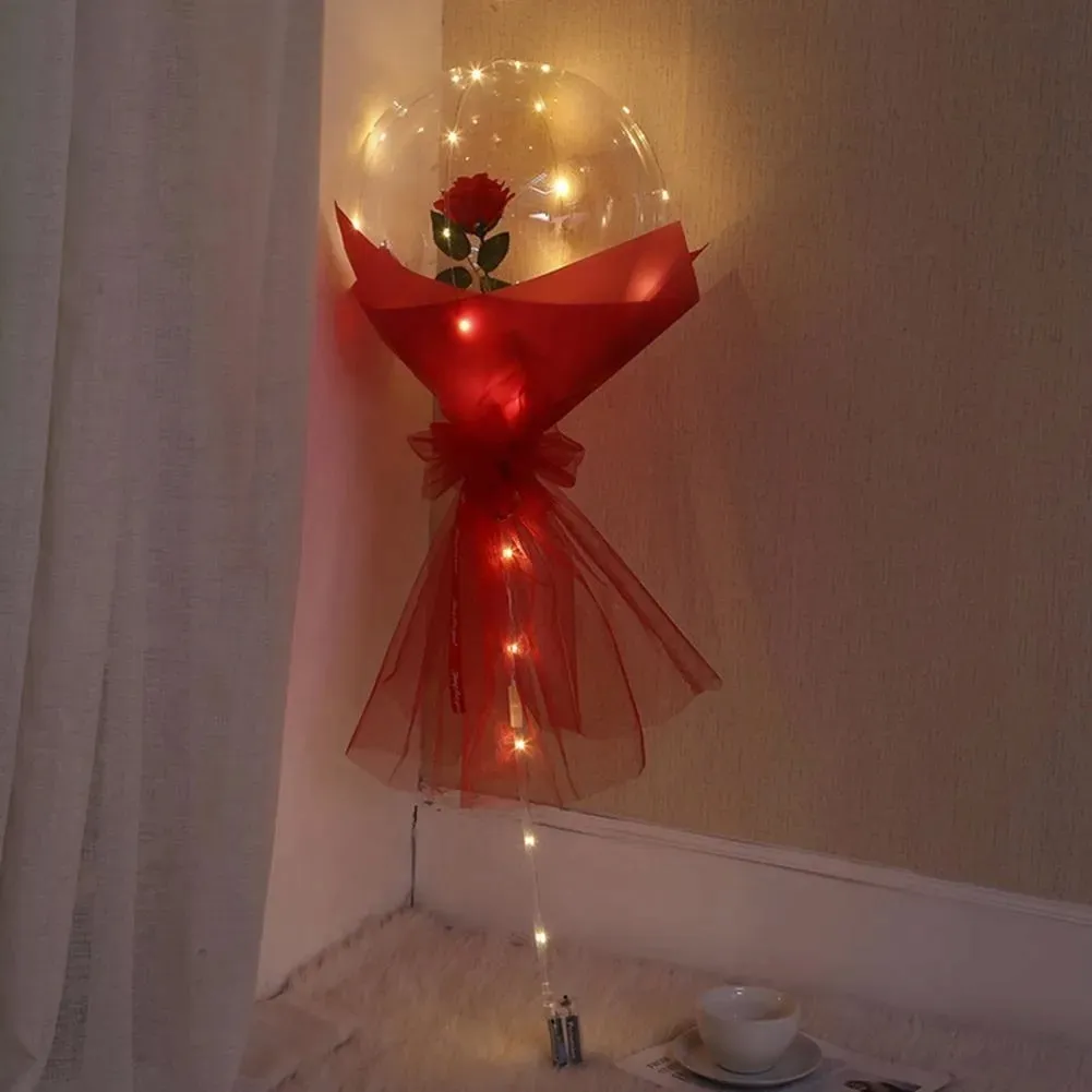 wieczna-roza-w-balonie-balon-z-roza-ze-swiatlem-led-prezent-na-wesele-slub