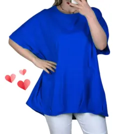 gladka-tunika-damska-plus-size-bawelna-codzienna-bombka-luzna-54-56-7xl-8xl