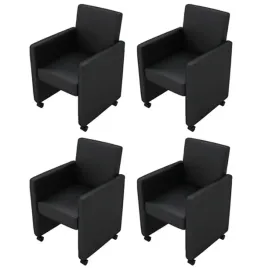 krzesla-stolowe-4-szt-czarne-sztuczna-skora-lumarko