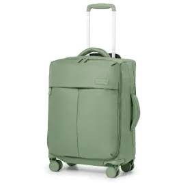 puccini-walizka-podrozna-kabinowa-miekka-4-kolka-nylon-em50251c-5a-zielona