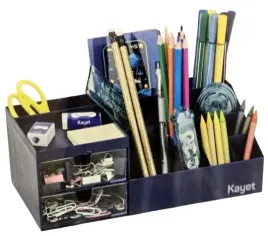 kayet-organizer-biurkowy-2-szufladki-granatowy