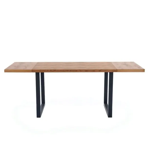 stol-rozkladany-halmar-horus-126-206-cm-metalowe-nogi-dab-naturalny-ksztalt-blatu-prostokatny