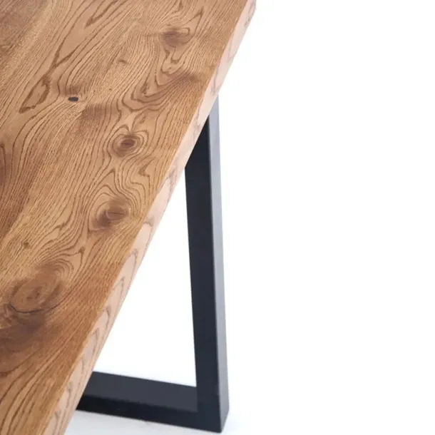 stol-rozkladany-halmar-horus-126-206-cm-metalowe-nogi-dab-naturalny-material-blatu-plyta-fornirowana