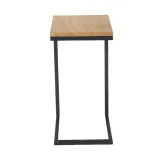 stolik-kawowy-halmar-nisa-40x30x60-cm-dab-zloty-czarny-mdf-stal-kolekcja-nisa