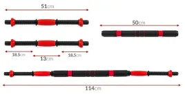 zestaw-2w1-dwa-gryfy-do-hantli-51cm-z-lacznikiem-sztanga-gryf-prosty-zacisk
