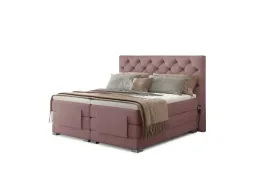 lozko-kontynentalne-180-clover-z-funkcja-relaksu-elektrycznego-rozowy